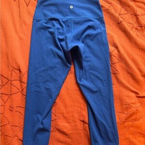 Women Blue Leggings